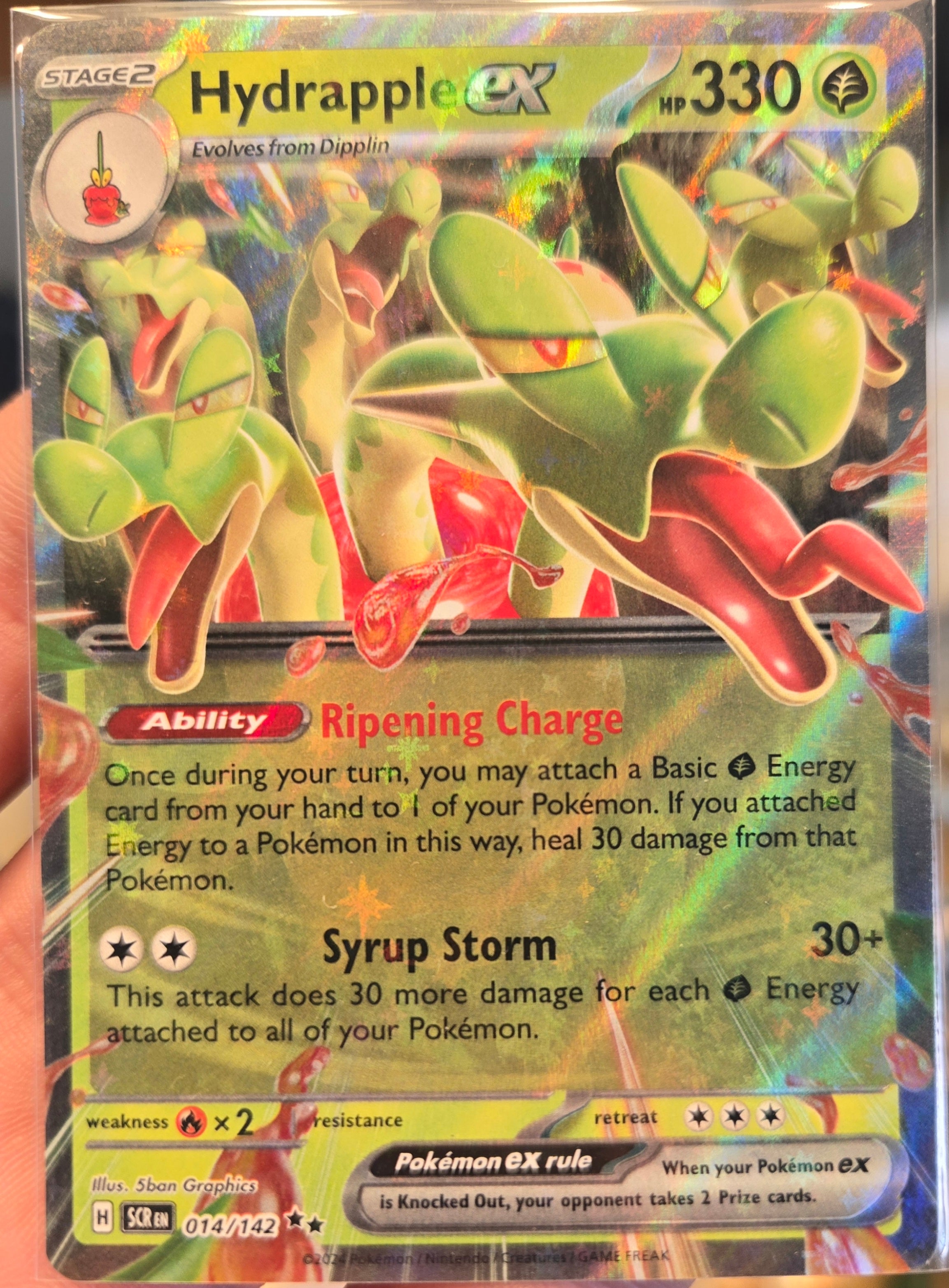 3 Card Lot; Ninjask - Liepard V - Hydrapple ex