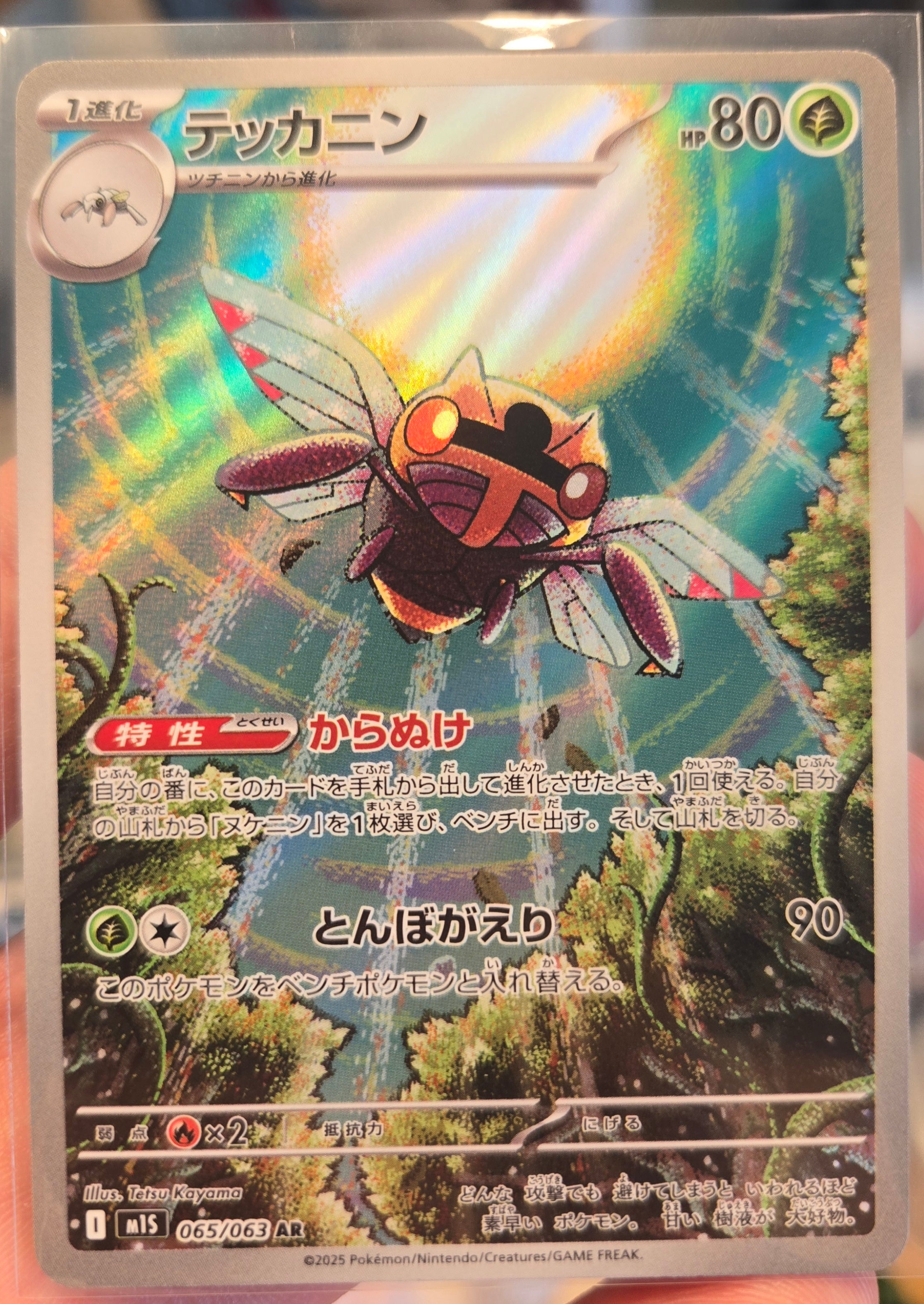 3 Card Lot; Ninjask - Liepard V - Hydrapple ex